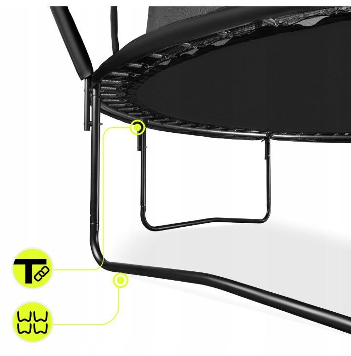 duża trampolina ogrodowa dla dzieci 244cm drabinka siatka zabezpieczająca duża trampolina ogrodowa dla dzieci 244cm drabinka siatka zabezpieczająca